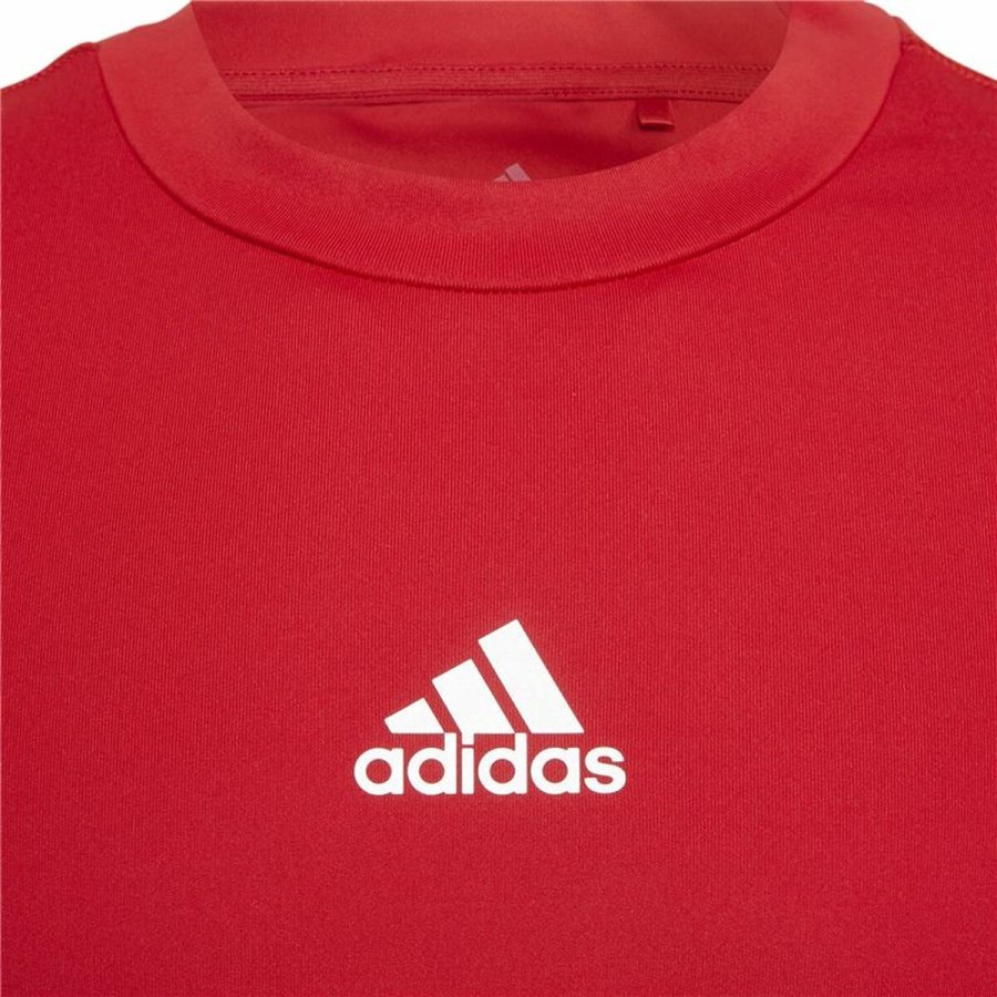 Kortrmet fodboldtrje til brn Adidas Techfit Top Rd #3