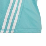 Brne Kortrmet T-shirt Adidas Aeroready Three Stripes Akvamarin #4