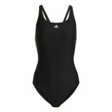 Badetj til Kvinder Adidas 3S Mid Suit Sort #1