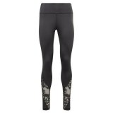 Sport leggins til kvinder Reebok Sort #1
