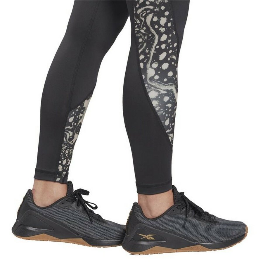 Sport leggins til kvinder Reebok Sort #6