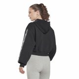 Sportsjakke til damer Reebok Tape Pack Full Zip Sort #3
