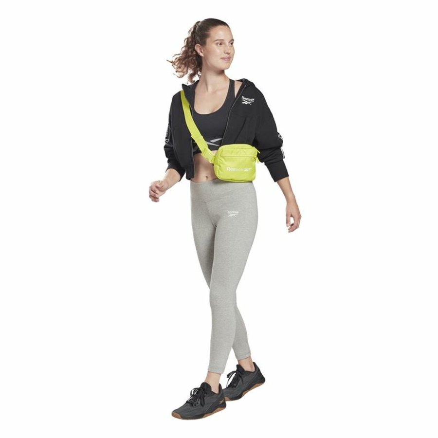 Sportsjakke til damer Reebok Tape Pack Full Zip Sort #6