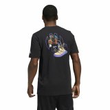 Kort�rmet T-shirt til M�nd Adidas Avatar James Harden Graphic Sort #3