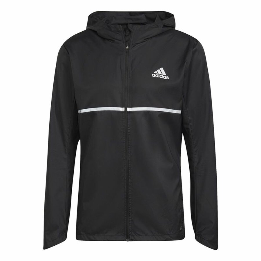 Sport Jakke til M�nd Adidas Own the Run Sort #1