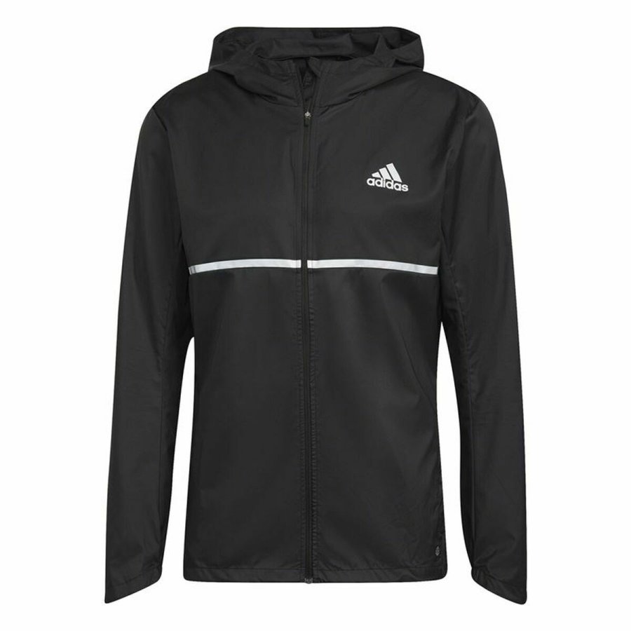 Sport Jakke til M�nd Adidas Own the Run Sort #2