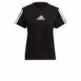 Kort�rmet T-shirt til Kvinder Adidas TC Sort #1