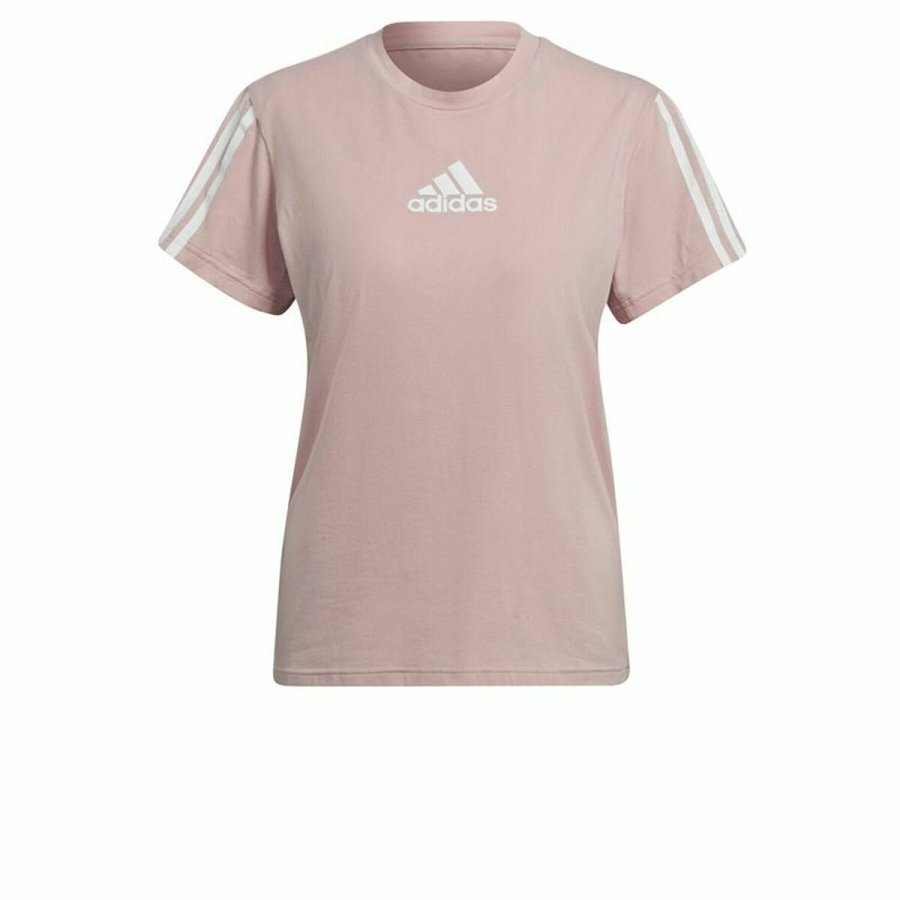 Kort�rmet T-shirt til Kvinder Adidas Aeroready Made for Training Pink #1