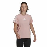Kort�rmet T-shirt til Kvinder Adidas Aeroready Made for Training Pink #2