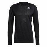 Lang�rmet T-shirt til M�nd Adidas Own The Run Sort #3