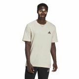 Kortrmet T-shirt til Mnd Adidas Essentials Feelcomfy Hvid #2