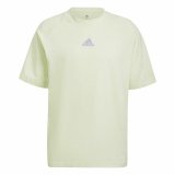 Kortrmet T-shirt til Mnd Adidas Essentials Brandlove Gul #1
