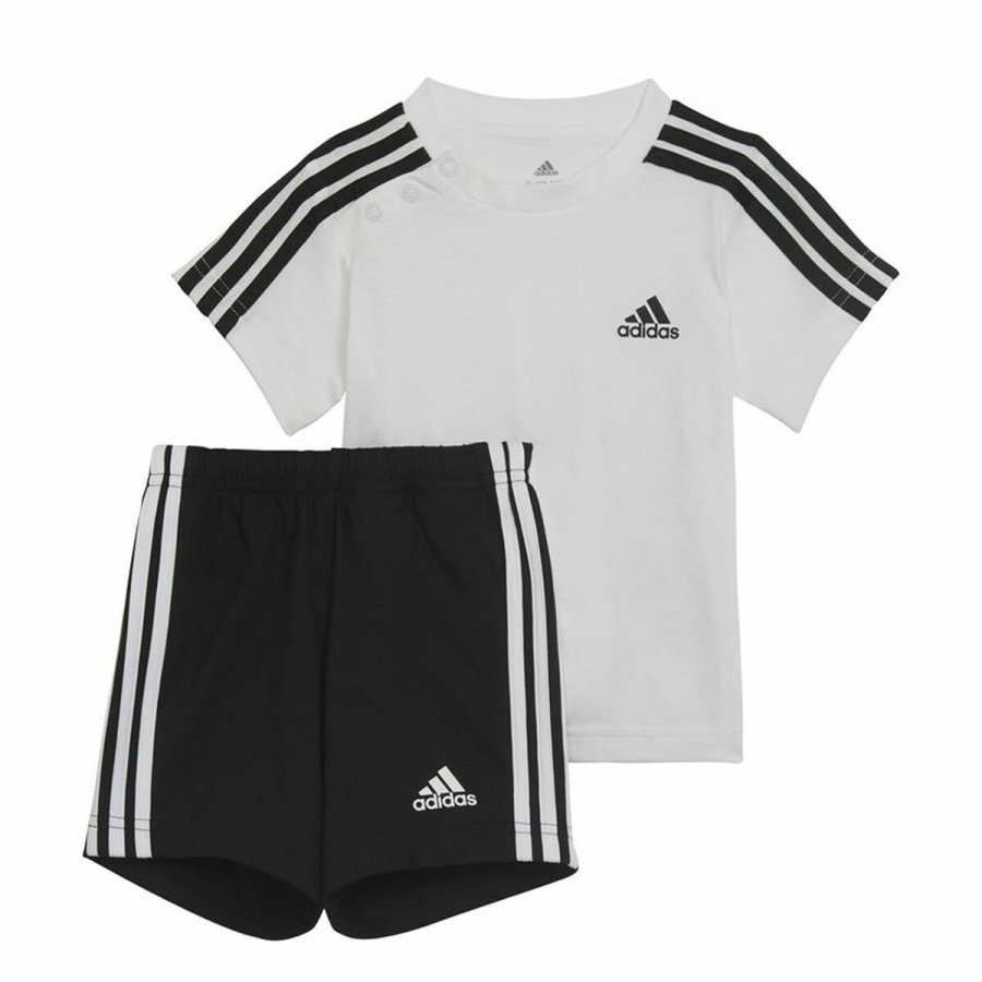 Sportstj til Baby Adidas Three Stripes Sort Hvid #1