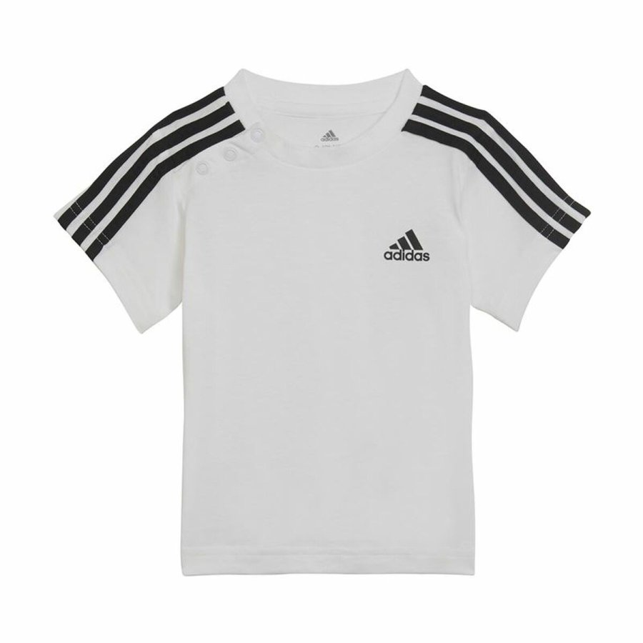 Sportstj til Baby Adidas Three Stripes Sort Hvid #2