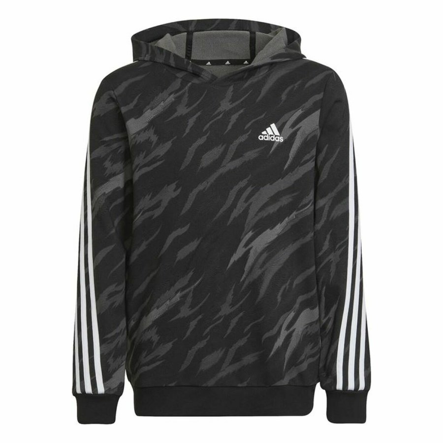 Httetrje til Brn Adidas 3 Stripes Sort #1