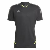 Kortrmet fodboldtrje til mnd Adidas Con22 Sort #1