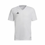 Kortrmet fodboldtrje til brn Adidas Con22 Hvid #1