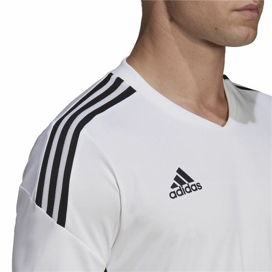 Kortrmet fodboldtrje til mnd Adidas Con22 Hvid #6