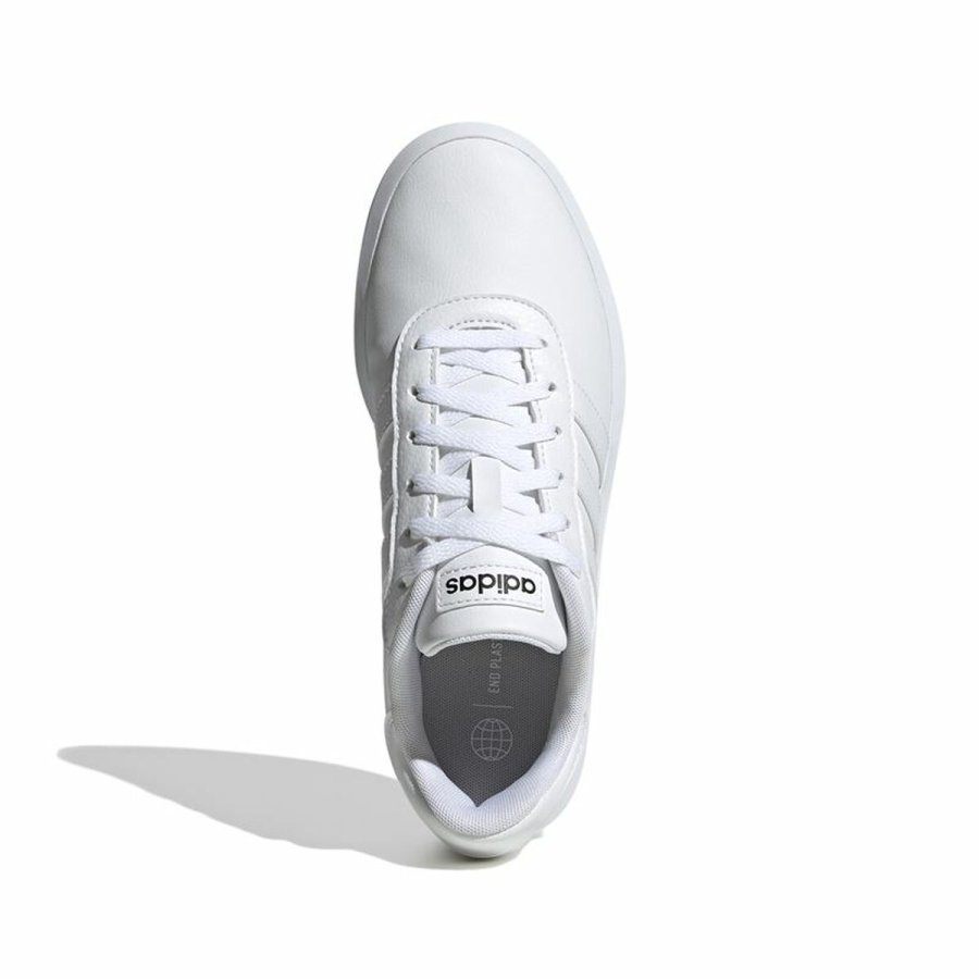 Sportssneakers til damer Adidas Court Platform Hvid #4