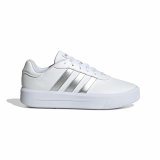 Kvinde Casual Sneakers Adidas Court Platform Hvid #1