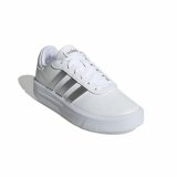 Kvinde Casual Sneakers Adidas Court Platform Hvid #5