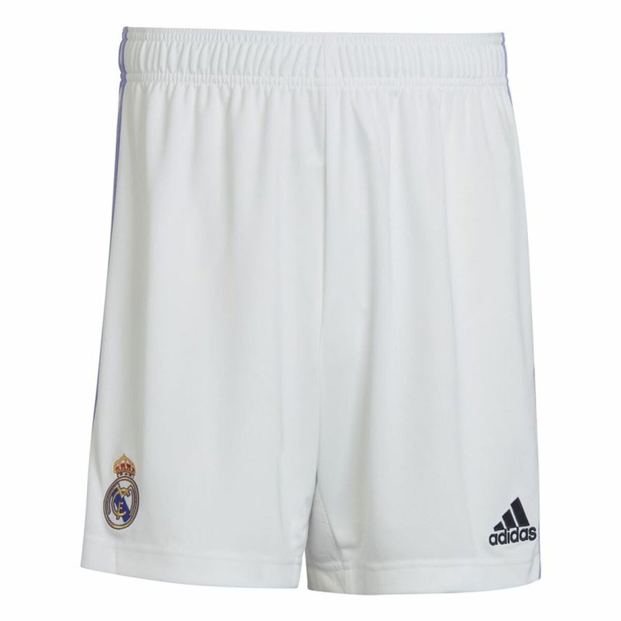 Trningsbukser til fodbold til voksne Real Madrid C.F. First Kit 22/23 Hvid Unisex #1