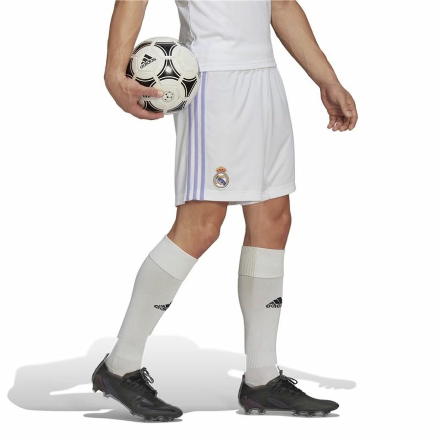 Trningsbukser til fodbold til voksne Real Madrid C.F. First Kit 22/23 Hvid Unisex #4