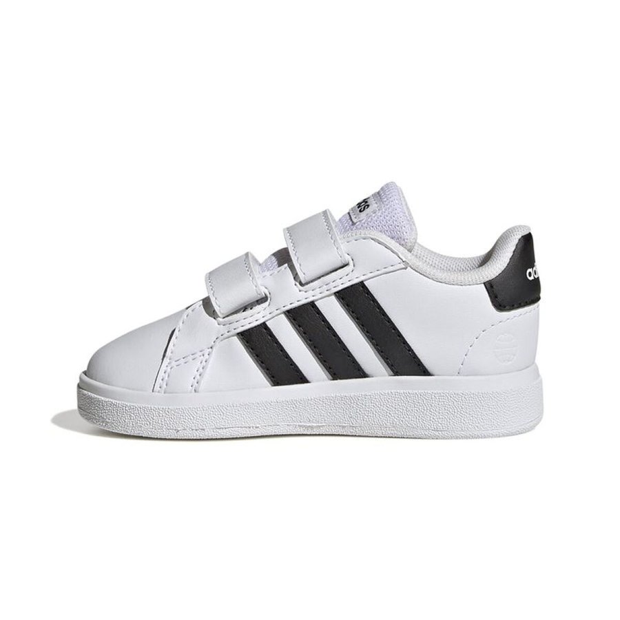 Sportssko til baby Adidas Grand Court 2.0 Hvid #2