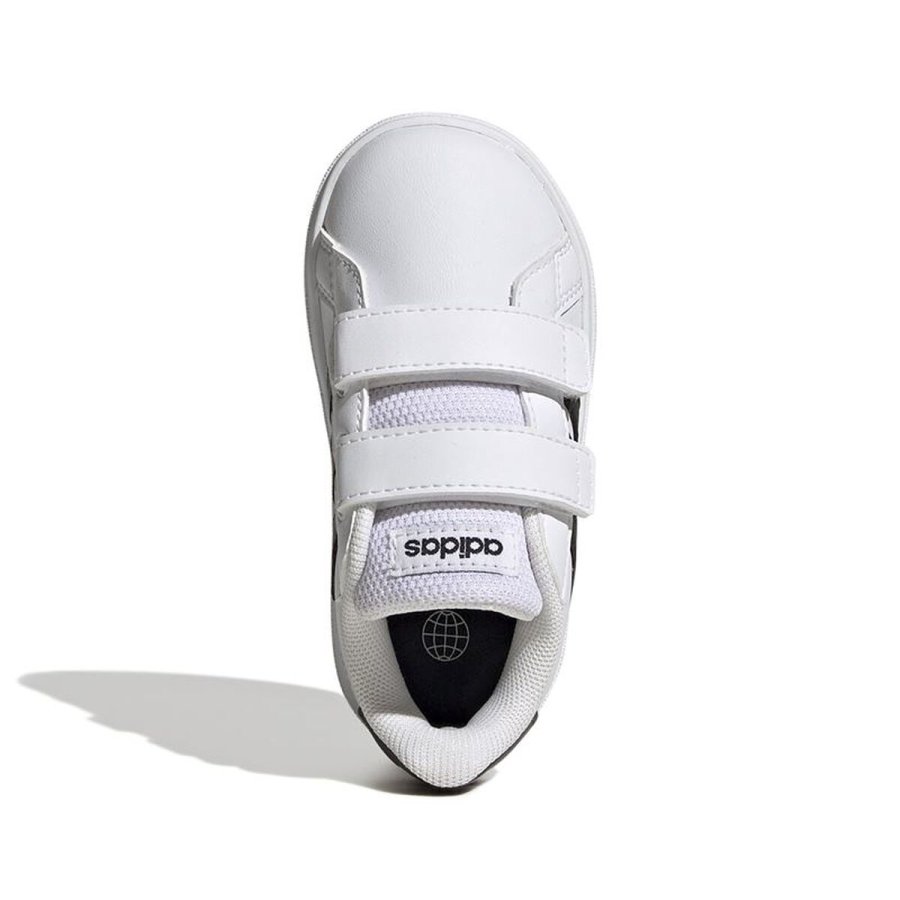 Sportssko til baby Adidas Grand Court 2.0 Hvid #4