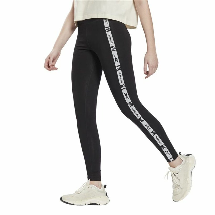 Sport leggins til kvinder Reebok TE Tape Sort #1