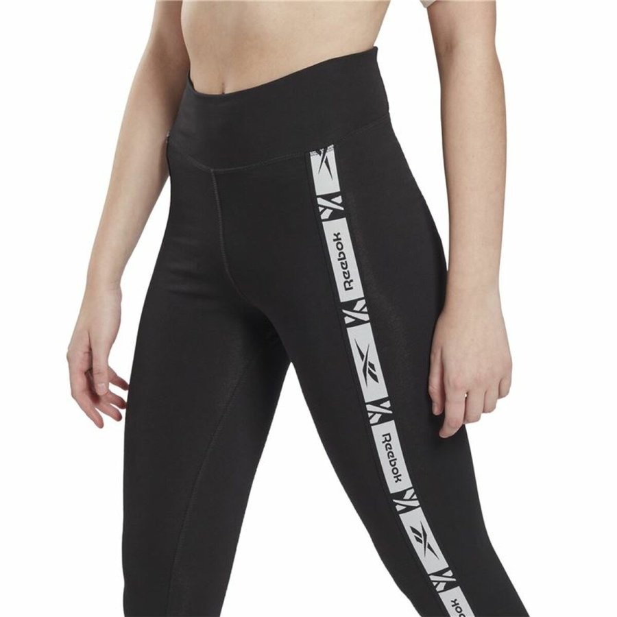 Sport leggins til kvinder Reebok TE Tape Sort #3