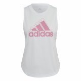 T-shirt til Damer uden rmer Adidas AEROREADY Racerback  Hvid #6