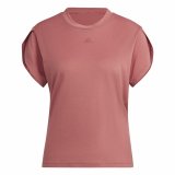 Kortrmet T-shirt til Kvinder Adidas trainning Floral  Mrk pink #2
