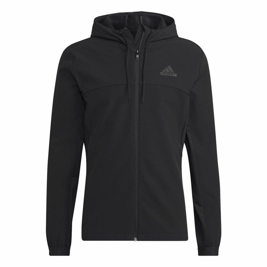 Sport Jakke til M�nd Adidas COLD.RDY Training Sort #1