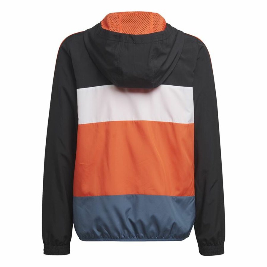 Sportsjakke til brn Adidas Colorblock Sort #5