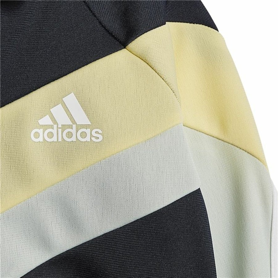 Trningsdragt til brn Adidas Future Icons Shiny Sort #3