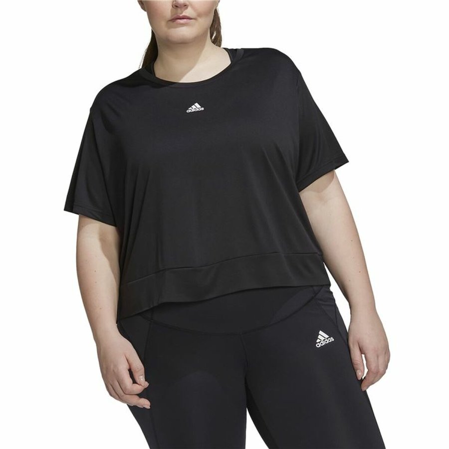 Kortrmet T-shirt til Kvinder Adidas AeroReady Studio Loose #6