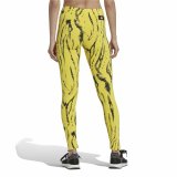 Sport leggins til kvinder Adidas Future Icons Animal-Print Gul #5