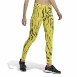 Sport leggins til kvinder Adidas Future Icons Animal-Print Gul #4