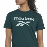 Kort�rmet T-shirt til Kvinder Reebok  Identity Cyan #4