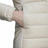 Sportsjakke til damer Adidas Essentials Hvid #7