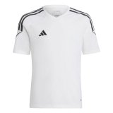Kort�rmet fodboldtr�je til b�rn Adidas Tiro 23 Hvid #1