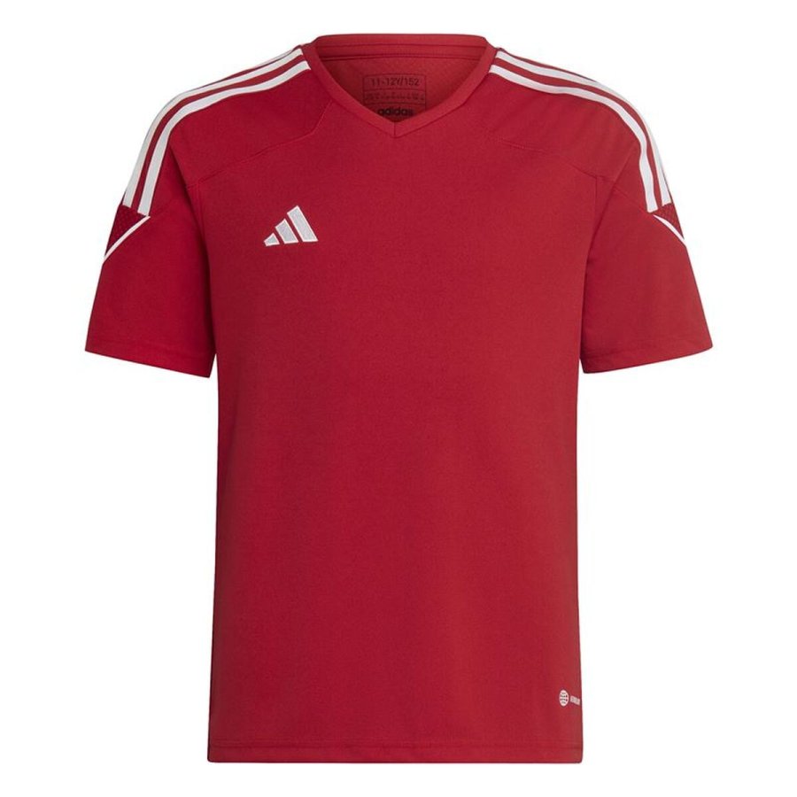 Kort�rmet fodboldtr�je til b�rn Adidas HR4619 (5-6 �r) #1