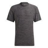 Kort�rmet T-shirt til M�nd Adidas IC7418 M�rkegr� (S) #1