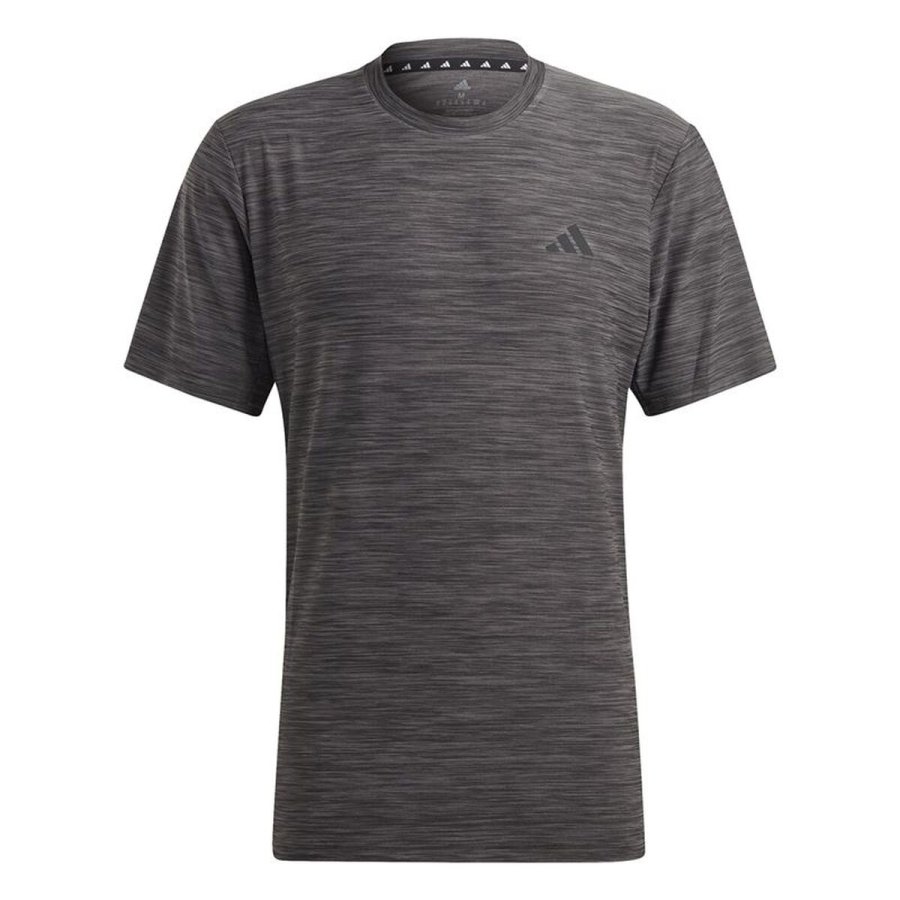 Kort�rmet T-shirt til M�nd Adidas IC7418 M�rkegr� (S) #1