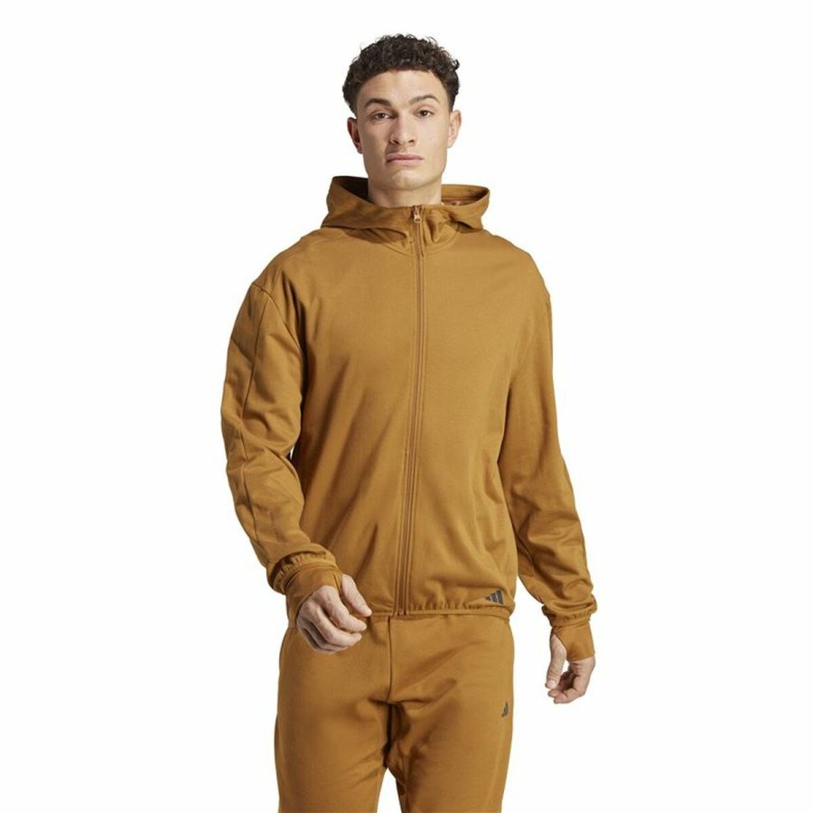 Sport Jakke til M�nd Adidas Base Hvid #2