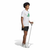 Kortrmet T-shirt til Mnd Adidas Train Essentials Hvid #5