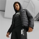 Sportsjakke til brn Puma Essodeddded Sort #5