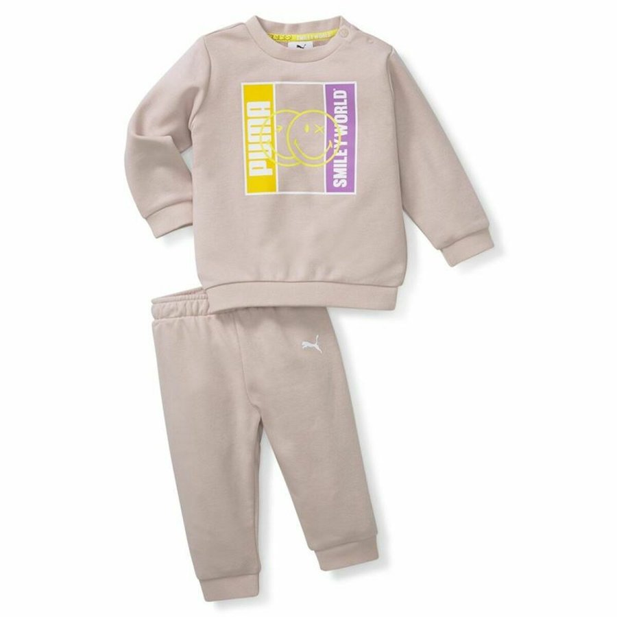 Baby trningsdragt Puma Smileworld Minicat Brun #1