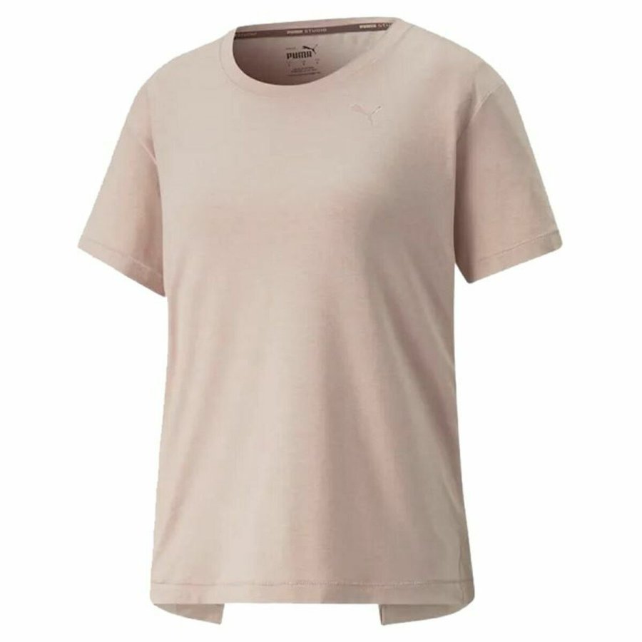 Kort�rmet Sport T-shirt Puma Studio Trend Pink #1
